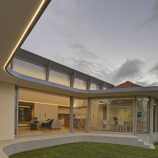 Interior photograph of House in Stanmore by Brett Boardman
