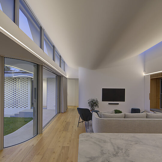 Interior photograph of House in Stanmore by Brett Boardman