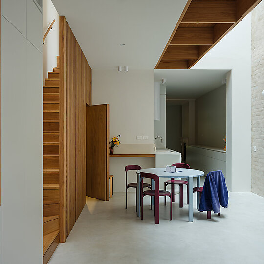 Interior photograph of Apartment in a Terrace House by Clinton Weaver