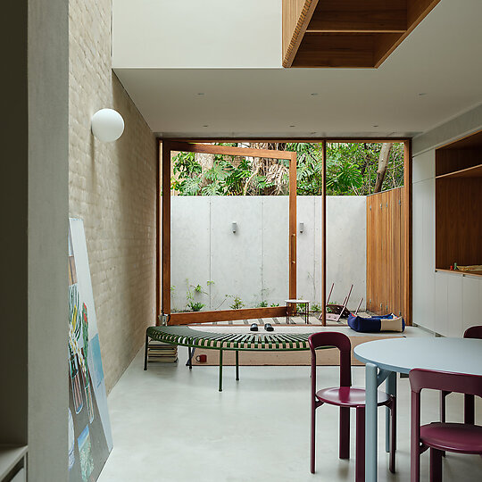 Interior photograph of Apartment in a Terrace House by Clinton Weaver