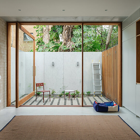 Interior photograph of Apartment in a Terrace House by Clinton Weaver