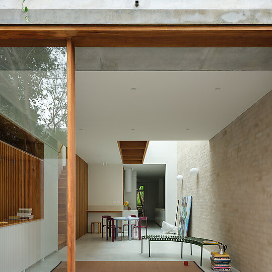 Interior photograph of Apartment in a Terrace House by Clinton Weaver