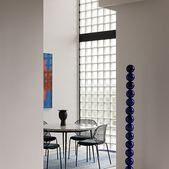 Interior photograph of Newburgh Light House by Timothy Kaye