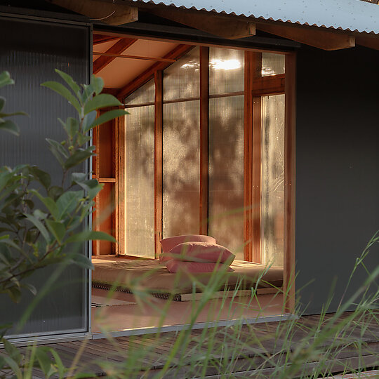 Interior photograph of Cal Somni by Aaron Chapman