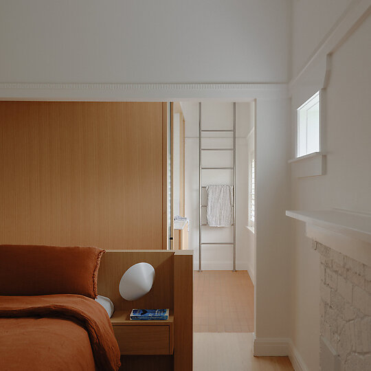 Interior photograph of Goodwin House by Tom Ross
