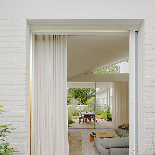 Interior photograph of Goodwin House by Tom Ross