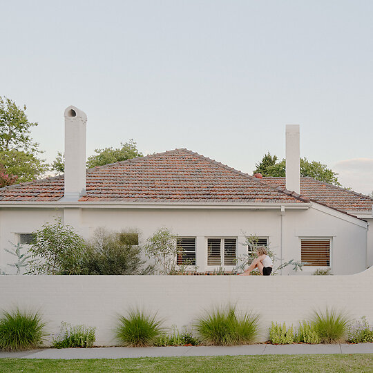 Interior photograph of Goodwin House by Tom Ross