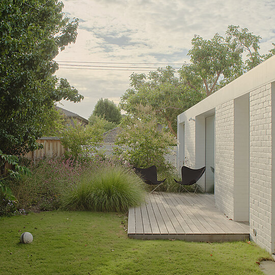 Interior photograph of Goodwin House by Tom Ross