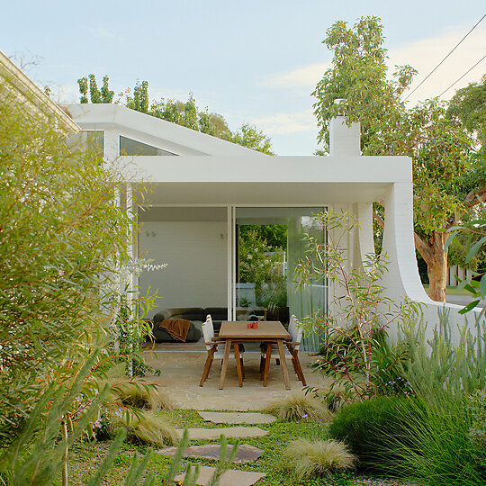 Interior photograph of Goodwin House by Tom Ross