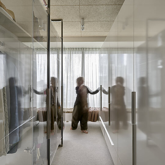 Interior photograph of should i stay or should i go by Emma Cross