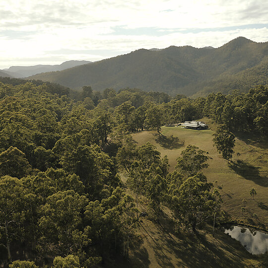 Interior photograph of Howqua River Lodge by Anson Smart Photography