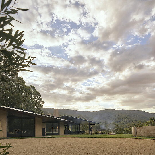 Interior photograph of Howqua River Lodge by Anson Smart Photography