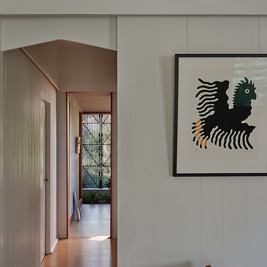 Interior photograph of West End Shadehouse by Christopher Frederick Jones