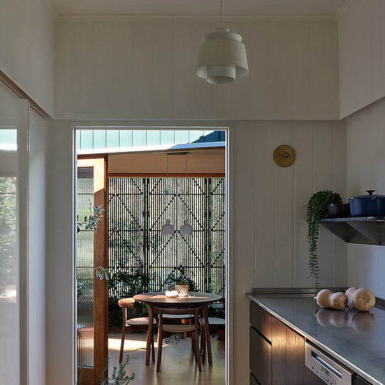 Interior photograph of West End Shadehouse by Christopher Frederick Jones