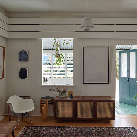 Interior photograph of West End Shadehouse by Christopher Frederick Jones