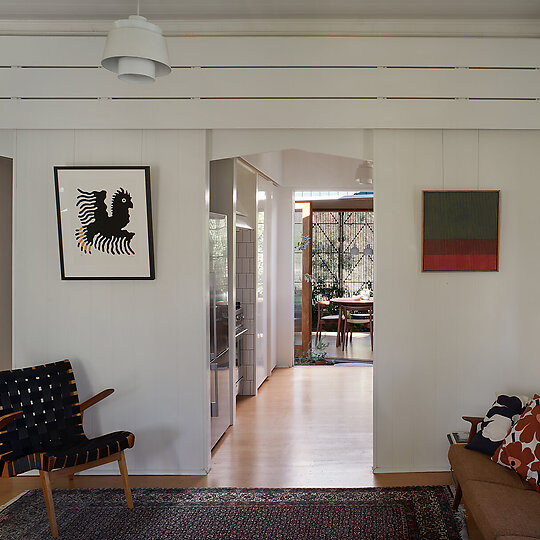 Interior photograph of West End Shadehouse by Christopher Frederick Jones