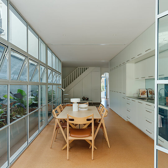 Interior photograph of Hugo's House by Clinton Weaver