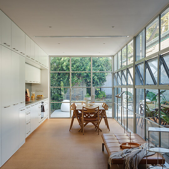 Interior photograph of Hugo's House by Clinton Weaver