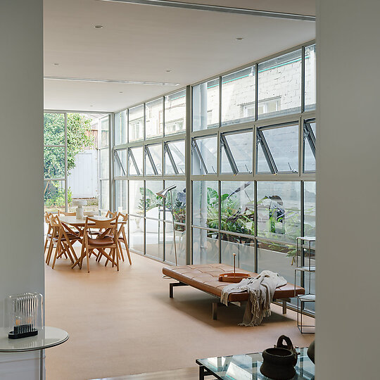 Interior photograph of Hugo's House by Clinton Weaver