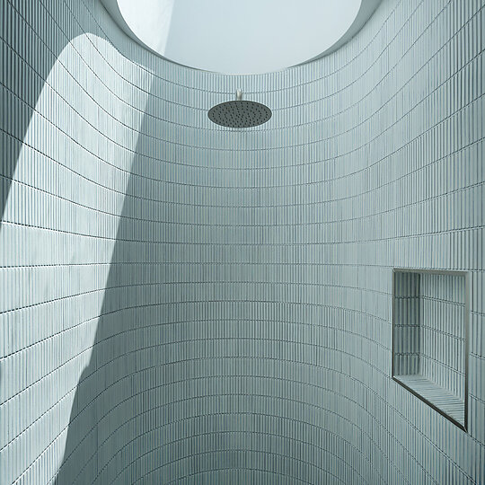 Interior photograph of Coles Bay House by Adam Gibson