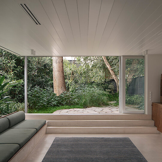 Interior photograph of Tree House by Ben Hosking