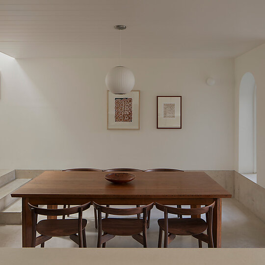 Interior photograph of Tree House by Ben Hosking