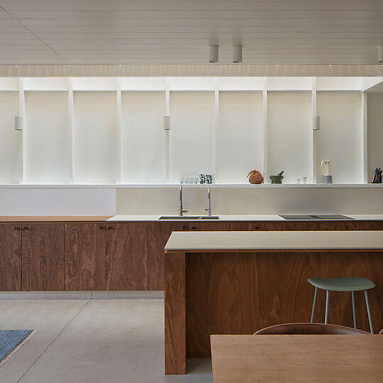 Interior photograph of Tree House by Ben Hosking