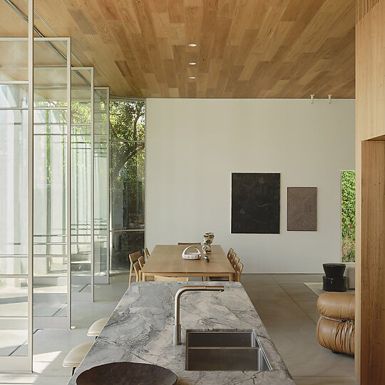 Interior photograph of Bryant Residence by Sean Fennessey