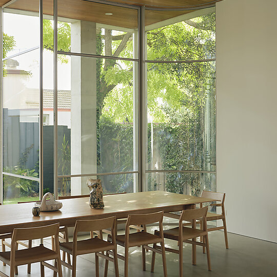 Interior photograph of Bryant Residence by Sean Fennessey
