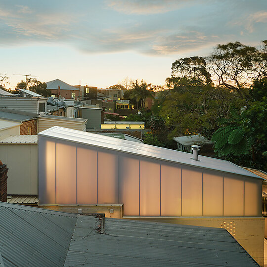 Interior photograph of House in Erskineville by Clinton Weaver