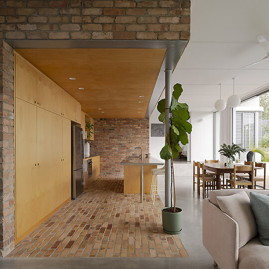Interior photograph of Hinderwell St House by Dion Robeson