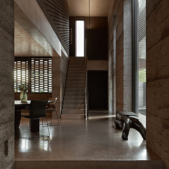 Interior photograph of Karijini House by Jack Lovel