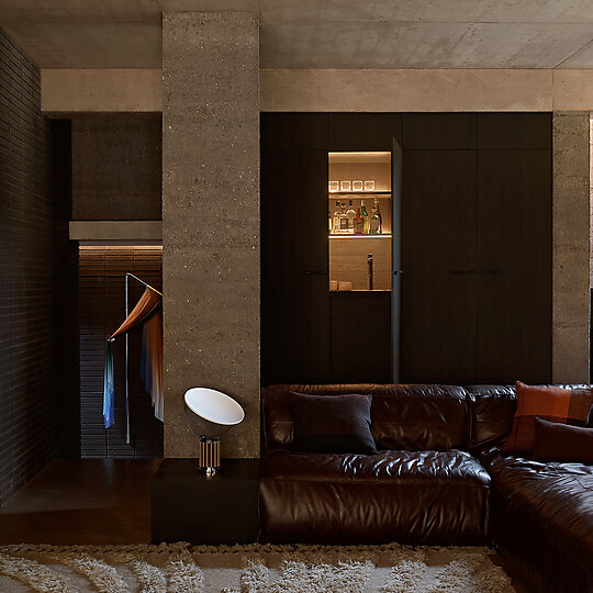 Interior photograph of Karijini House by Jack Lovel