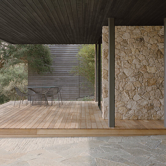 Interior photograph of Anglesea House by Tasha Tylee