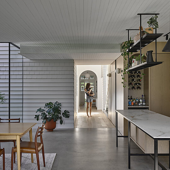 Interior photograph of Clarke by Derek Swalwell