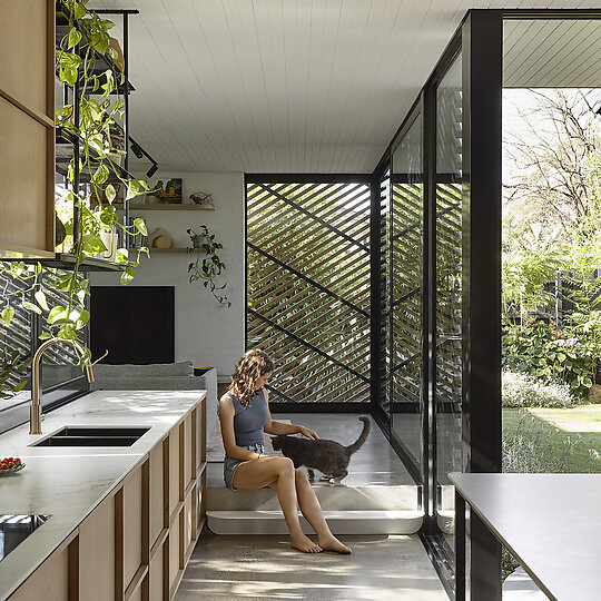 Interior photograph of Clarke by Derek Swalwell