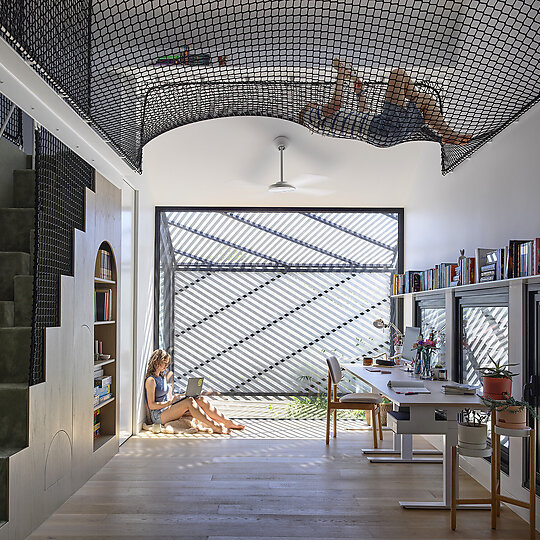 Interior photograph of Clarke by Derek Swalwell