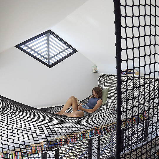 Interior photograph of Clarke by Derek Swalwell