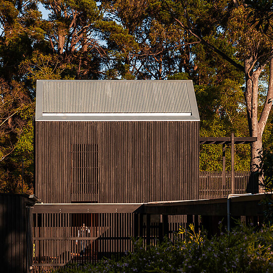 Interior photograph of The Apple House by Trevor Mein