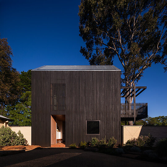Interior photograph of The Apple House by Trevor Mein