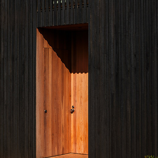 Interior photograph of The Apple House by Trevor Mein