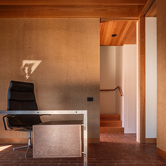 Interior photograph of The Apple House by Trevor Mein