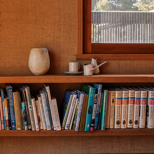 Interior photograph of The Apple House by Trevor Mein