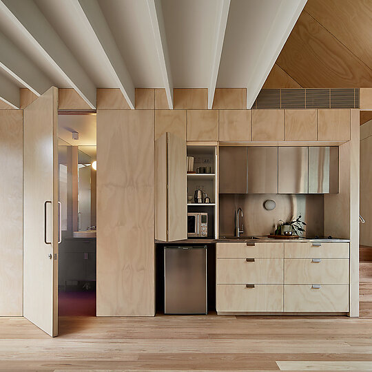 Interior photograph of Studio Uno by Tatjana Plitt