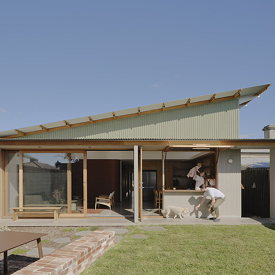 Interior photograph of Coburg House by Tom Ross