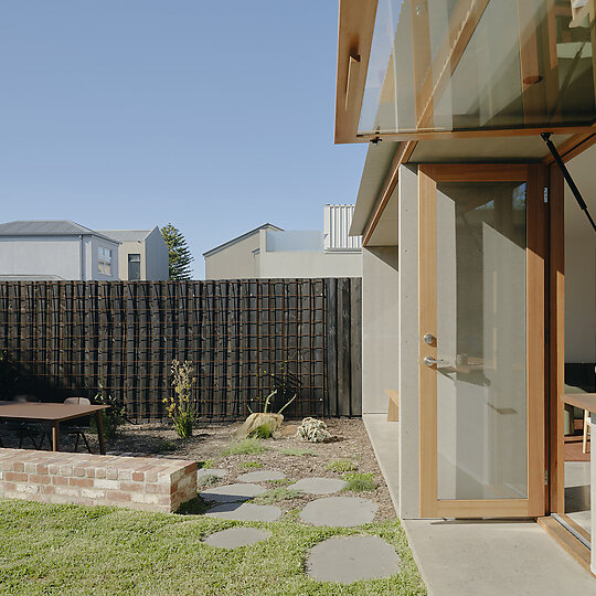 Interior photograph of Coburg House by Tom Ross