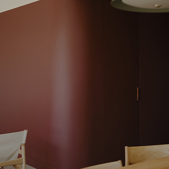 Interior photograph of Coburg House by Tom Ross
