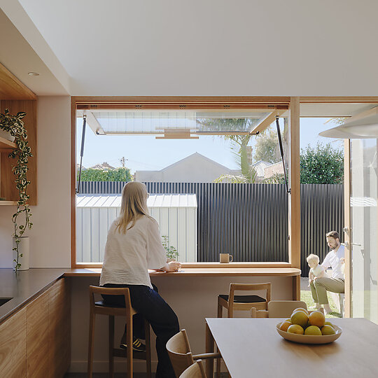 Interior photograph of Coburg House by Tom Ross