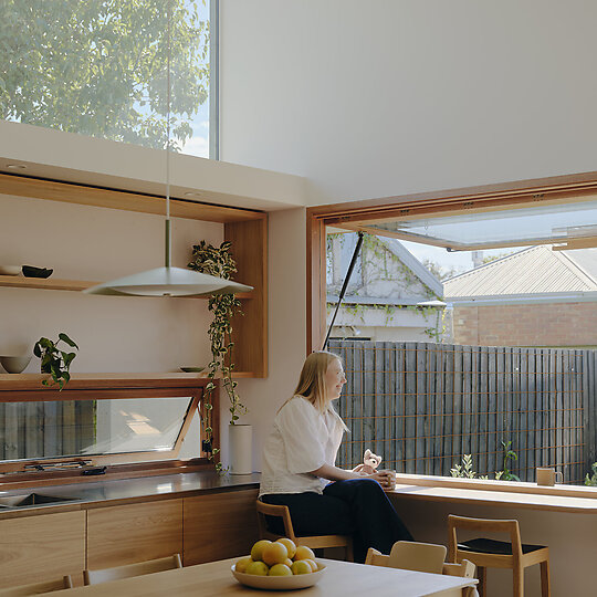Interior photograph of Coburg House by Tom Ross