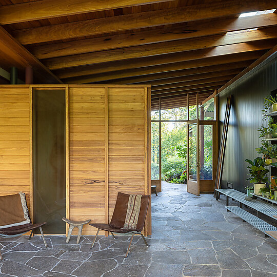 Interior photograph of Zulaikha Laurence, Tree Change House by Clinton Weaver